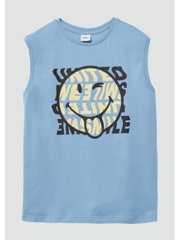 s.Oliver T-Shirt in 5312_himmelblau