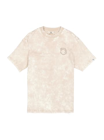 Garcia T-Shirt mit Batikprint in dune