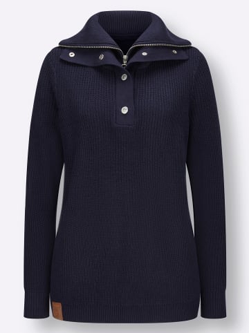 WITT WEIDEN Troyer-Pullover in marine