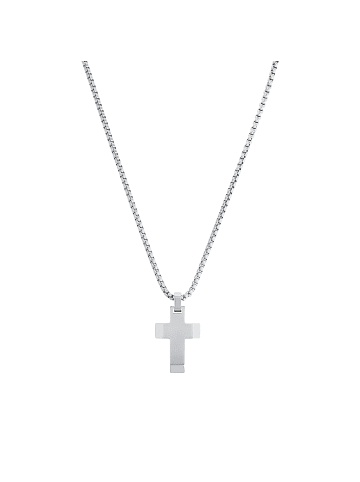 s.Oliver Kette mit Anhänger Edelstahl in Silber