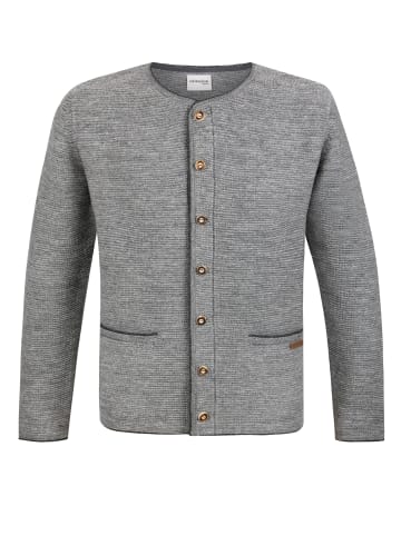 Stockerpoint Stockerpoint Trachtenstrickjacke Castello in hellgrau