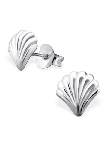 Bungsa Ohrstecker in Silber