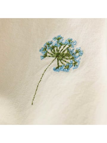 IB Laursen Stoffserviette SUMMER VIBES Creme Weiß mit DOLDENBLUME