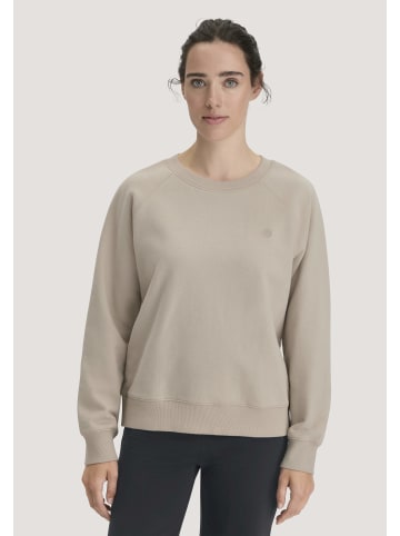 Hessnatur Hessnatur Sweatshirt Relaxed aus Bio-Baumwolle mit recycelter Baumwolle in perlmutt