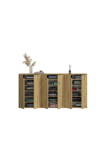 ebuy24 Kommode ProjektX Eiche 183 x 34 cm