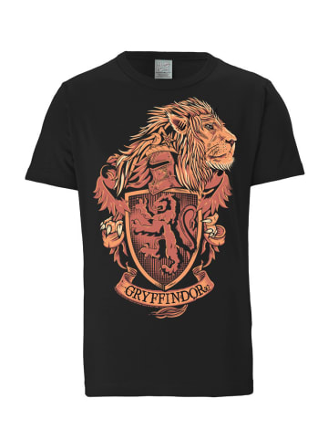 Logoshirt T-Shirt Harry Potter - Gryffindor Logo in schwarz