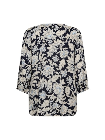 soyaconcept Langarm-Bluse in blau