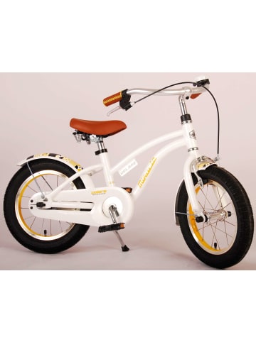 Volare Kinderfahrrad Miracle Cruiser für Mädchen 14 Zoll Kinderrad in Weiß 4 Jahre