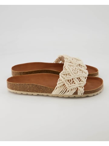 Verbenas Pantoletten in Beige