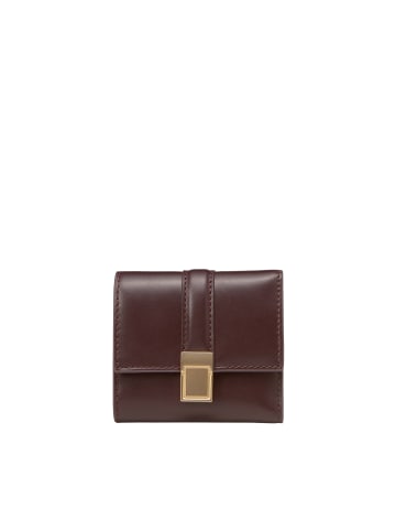 Marc O'Polo Kombi-Geldbörse small in Burnt Aubergine