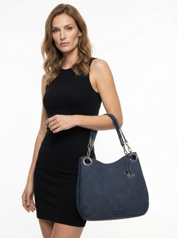 Bruno Banani Handtasche Kunstfaser in blau