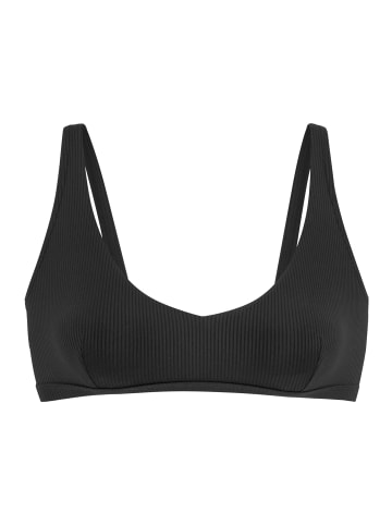 Venice Beach Bustier-Bikini-Top in schwarz