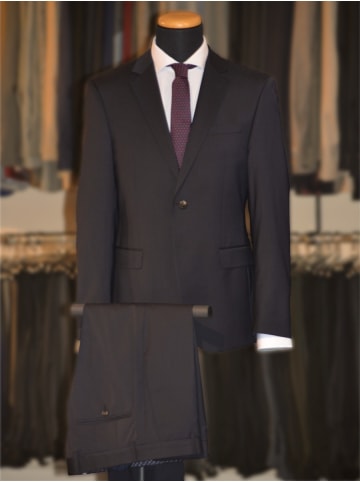 Anzug Slim Fit in Schwarz