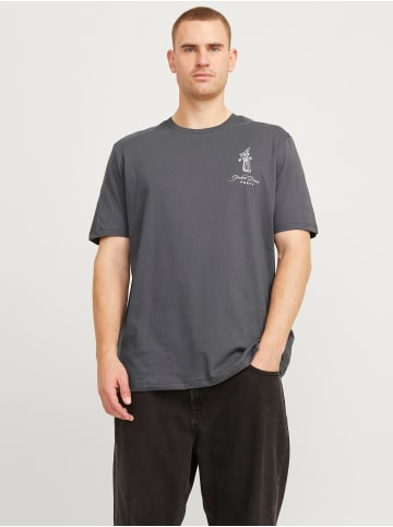 JACK & JONES PLUS T-shirt in Dark Shadow