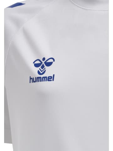 Hummel T-Shirt Hmlcore Kinder in WHITE/TRUE BLUE