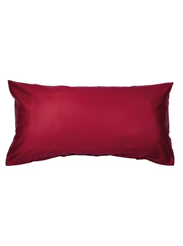 Traumschloss Mako-Satin Kissenbezug in bordeaux