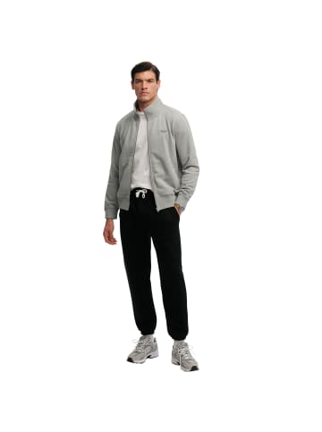 Superdry Sweatjacke in Hellgrau