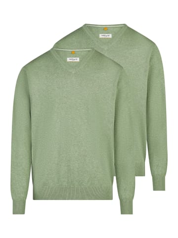 Redmond Pullover Basic in Grün
