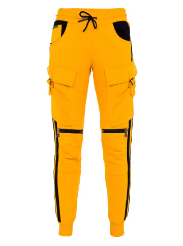 Cipo & Baxx Jogging-Pants in Yellow