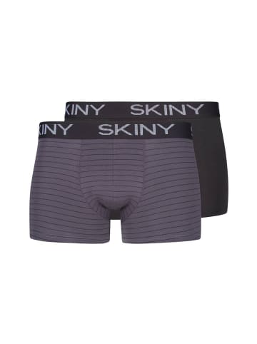 Skiny Boxershort 2er Pack in Grau