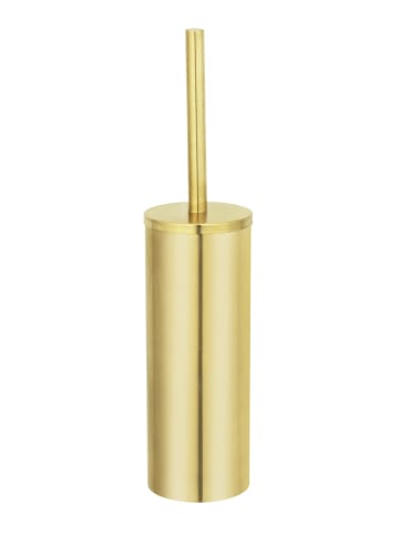 Wenko Toilettenbürste OREA, Edelstahl in Golden, (B) 9 x (H) 40,5 x (L) 9 cm