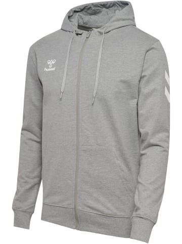 Hummel Reißverschluss Jacke Hmlgo Herren in GREY MELANGE