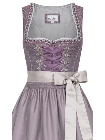 Nübler Midi Dirndl Gavrila in Aubergine