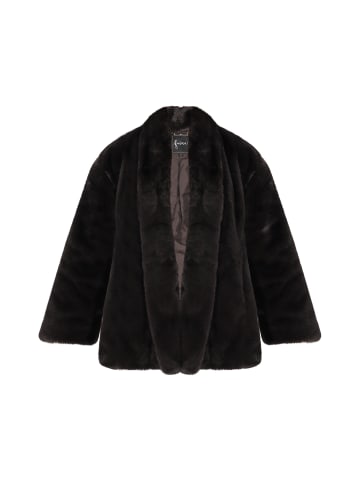faina Damen Jacke in Dunkelbraun