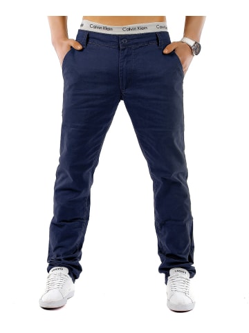 Arizona-Shopping Chino Hose MC Trendstr Stoff Jeans in Blau