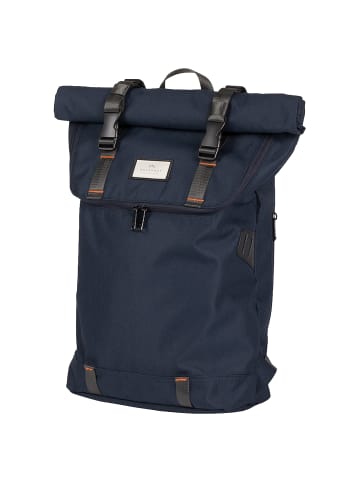 Doughnut Christopher Nylon Accents - Rucksack 15" in navy x orange