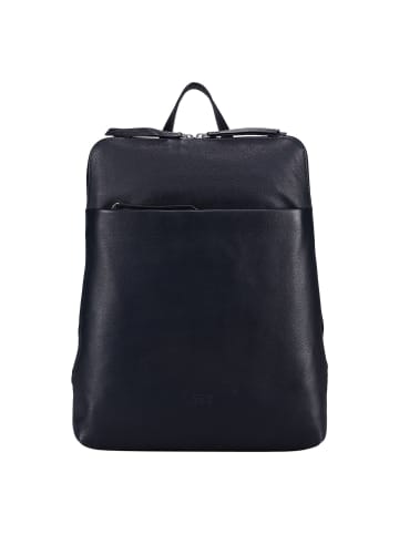 Jost Lysa Daypack Leder 36 cm Laptopfach navy