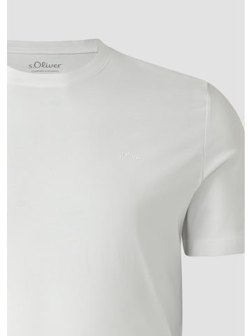 s.Oliver T-Shirt in 0100_weiß