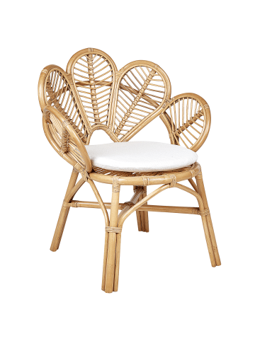 Beliani Sessel FLORENTINE II in Braun - (W) 74 x (H) 88 x (L) 61 cm