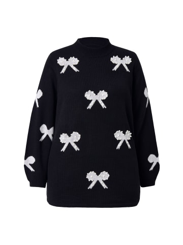 MIAMODA Pullover in schwarz