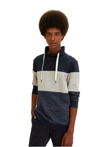 Tom Tailor Hoodie für Herren in mittelblau