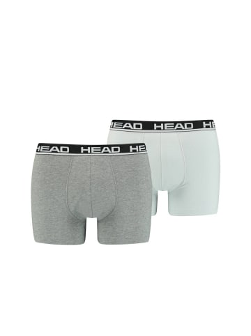 HEAD Boxershort 2er Pack in Grau