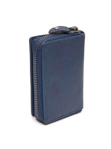 The Chesterfield Brand Sionel Geldbörse RFID Schutz Leder 7.5 cm in navy