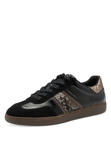 Tamaris Schnürhalbschuh in schwarz