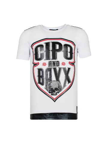 Cipo & Baxx T-Shirt in Weiss