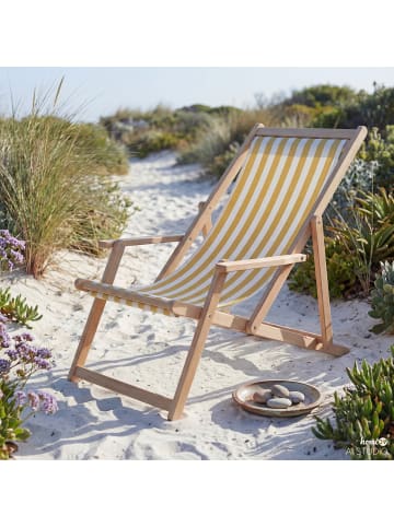 home24 Liegestuhl Rivo in Gelb