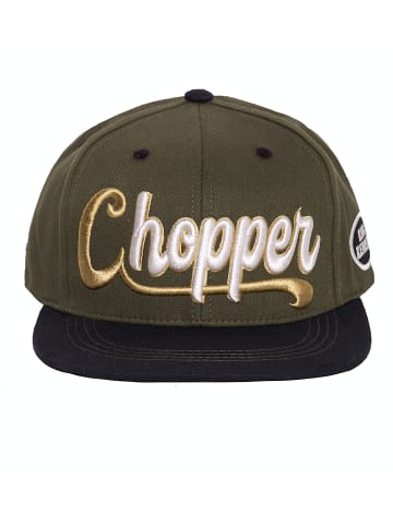 King Kerosin King Kerosin Snapback Cap Chopper 3D in grün