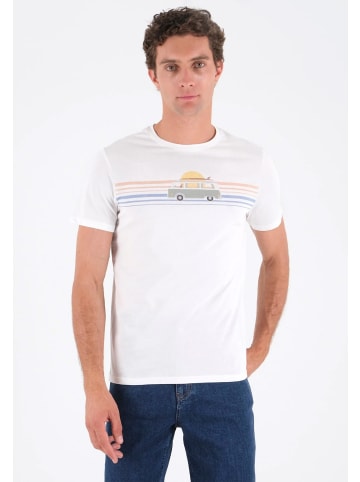 Organication T-Shirt "MOR15800" in Cremeweiß