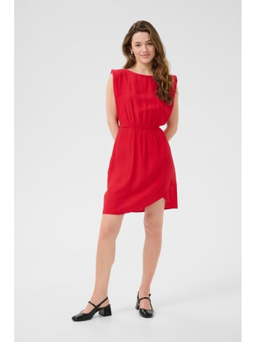 Kaffe Kleid KAteri Tight fit in True Red