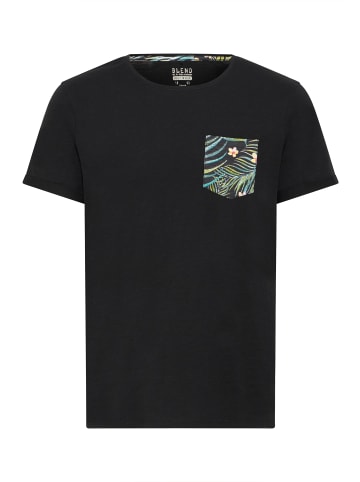 BLEND Rundhalsshirt BHFlorens in Schwarz