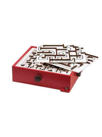 Brio Aktionsspiel BRIO Games - Labyrinth mit Übungsplatten, rot Ab 6 Jahre in bunt