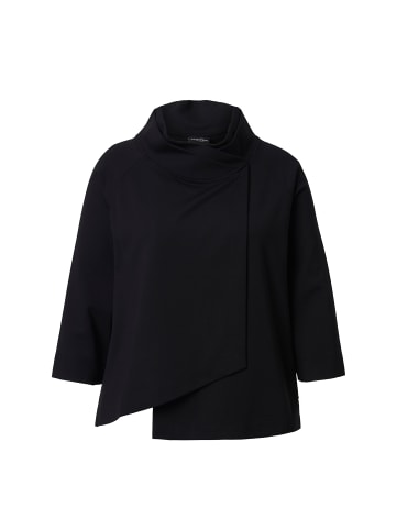 Ulla Popken Sweatshirt in schwarz