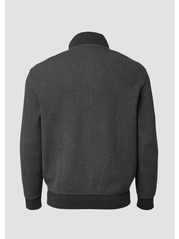 s.Oliver Sweatshirt Jacke in 9898_dunkelgrau