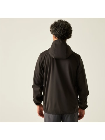 Regatta Outdoorjacke Jacke Tredmoor mit Kapuze in Schwarz