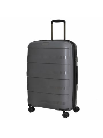 Stratic Straw+ - 4-Rollen-Trolley 66 cm M erw. (dark grey) in dark grey