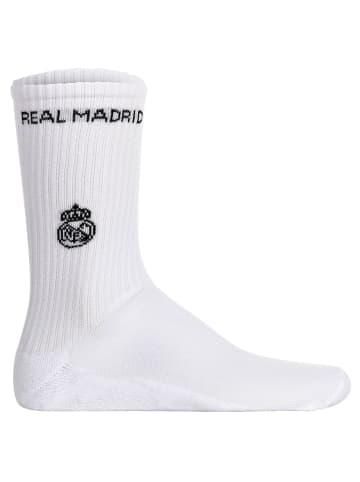 Real Madrid Socken 7er Pack in Weiß